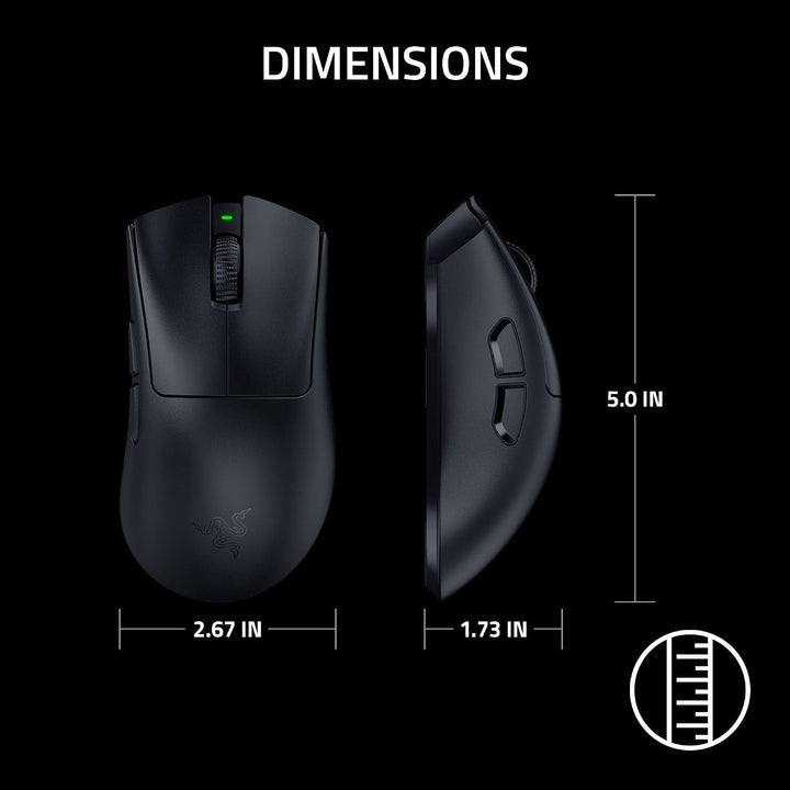 Razer Renewed | DeathAdder V4 Pro Gaming Mouse - Black | RZ01-05330100-R3UR