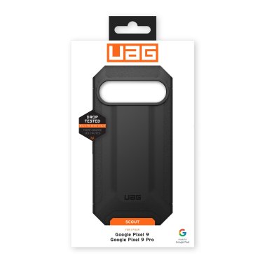 UAG | Scout Rugged Case for Google Pixel 9/9 Pro - Black | 120-8265