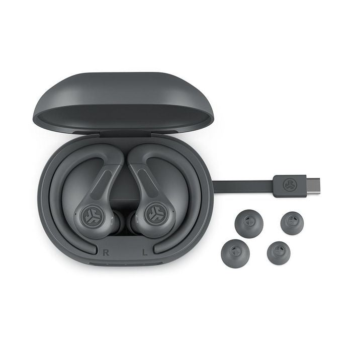 JBuds | Sport Earbuds with Active Noise Cancellation 4 - Graphite | IFCEBJBSPTANCRGPH84