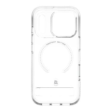 ZAGG | Graphene Crystal Palace Snap iPhone 18 Pro / 17 Pro Kickstand Case - Clear | 702322293