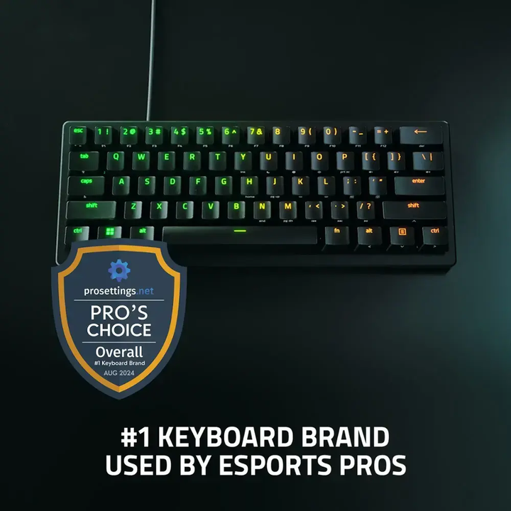 Razer | Huntsman V3 Pro Mini - 60% Wired Analog Optical Keyboard | RZ03-04990200-R3U1