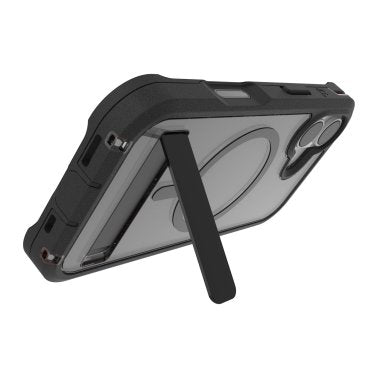 ZAGG | Graphene Rainier Snap Kickstand iPhone 17 Case - Smoke Black | 702319172