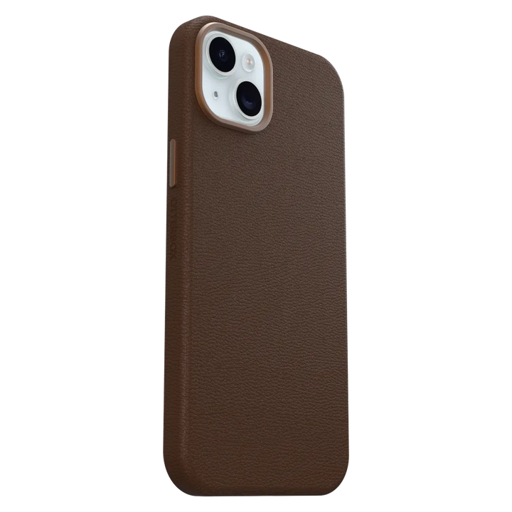 Otterbox | Symmetry Cactus Leather w/MagSafe case  iPhone 15 / 14 / 13 - Brown (Rich Adobe) | 15-12632