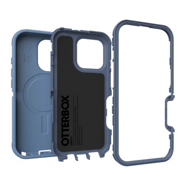 OtterBox | Defender Pro w/ MagSafe Series Case iPhone 16 Pro - Blue Baby Blue Jeans | 77-96021