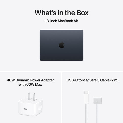 Apple | MacBook Air 13" M5 w/ Touch ID (2026) 24GB / 1TB / SSD English - Midnight |