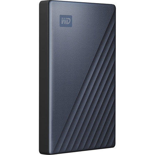 WD | My Passport Ultra 6TB USB-C/USB 3.0 External Hard Drive - Blue | WDBEJA0060BBL-WESN