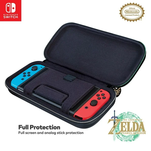 Nintendo Switch | RDS Industries Game Traveler Deluxe Zelda Tears of the Kingdom Travel Case for Nintendo Switch - Multi | NNS433