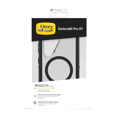 OtterBox | Defender Pro XT w/Magnets Case Samsung Galaxy S26 - Dark Side Black | 77-99892