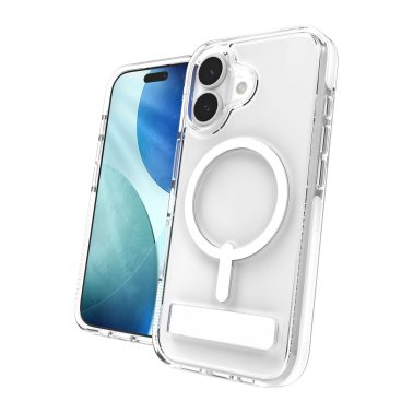 ZAGG | Graphene Santa Cruz Snap iPhone 17 Kickstand Case - White | 702318980
