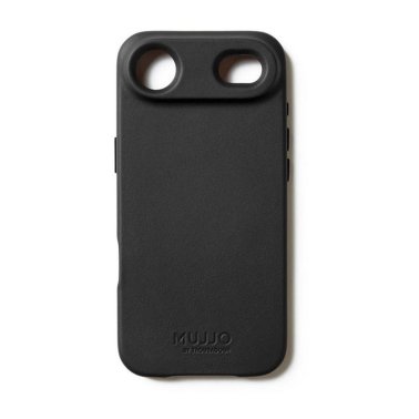 Mujjo | Full Leather w/MagSafe Case iPhone 17 Air - Black | MUJJO-CL-065-BK