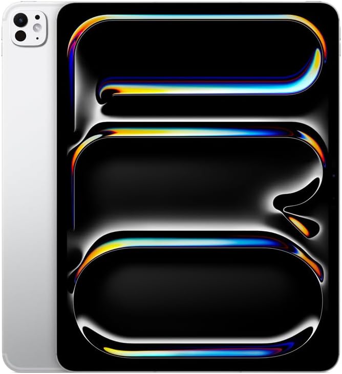 Apple | iPad Pro M5 13" Wi‑Fi  + Cellular 2TB with nano-texture glass - Silver | ME8N4CL/A