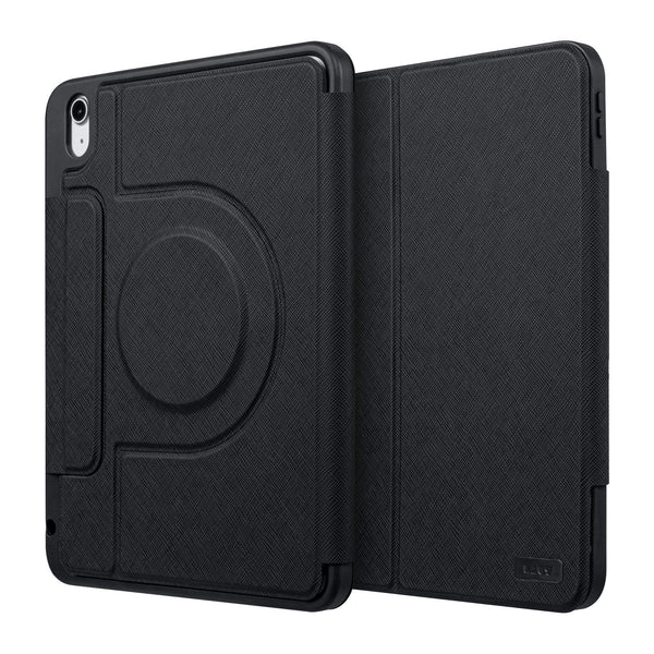 LAUT | Prestige Folio MG Case for iPad 10th Gen - Black | L_IPD22_PRM_BK