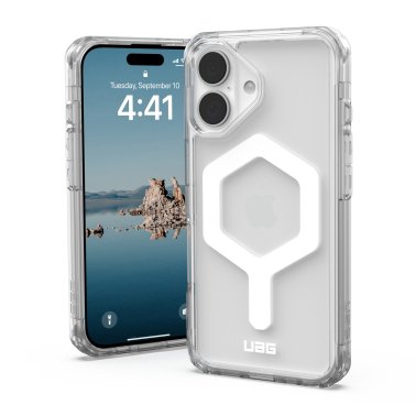 UAG | Plyo MagSafe Rugged Case iPhone 16 - Ice / White | 840283915277