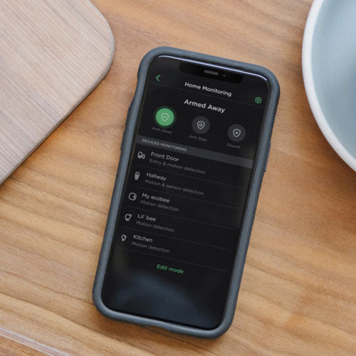 Ecobee | Smart Thermostat Enhanced Wi-Fi - Black | EB-STATE6LC-01