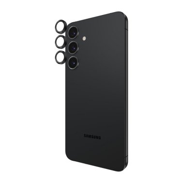 Case-Mate | Aluminum Ring Glass Lens Protector for Samsung Galaxy S25+ - Black | 15-13952