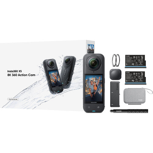 Insta360 | X5 Essentials Action Camera Bundle | CINSAAHA_X504