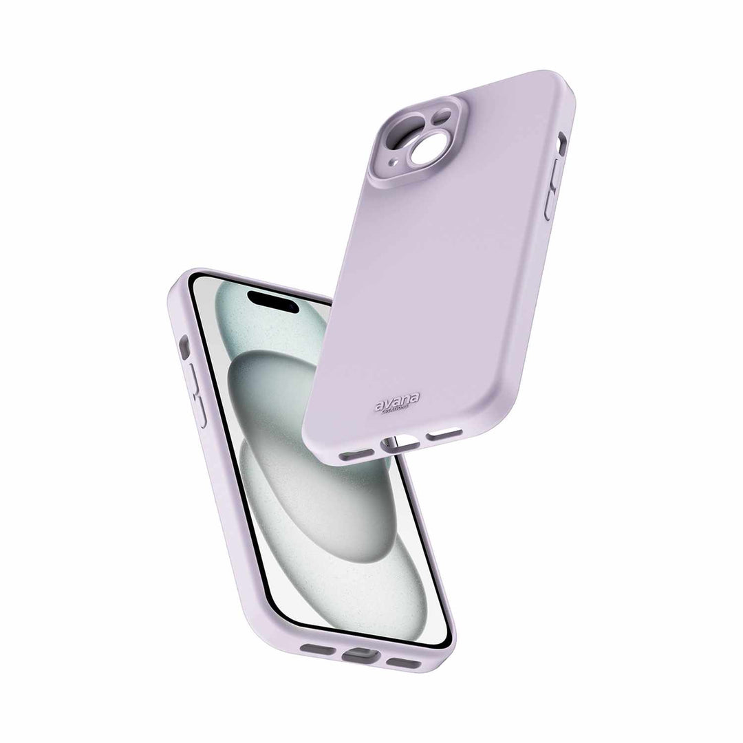 Avana | Velvet MagSafe Case iPhone 15 - Lavender | 120-7683