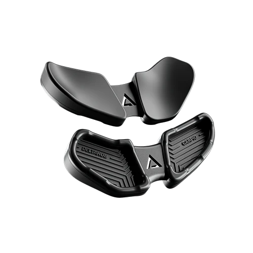 DeltaHub | Carpio 2.0 Mouse Wrist Pad Right - Large Black | CR-L-BL-R