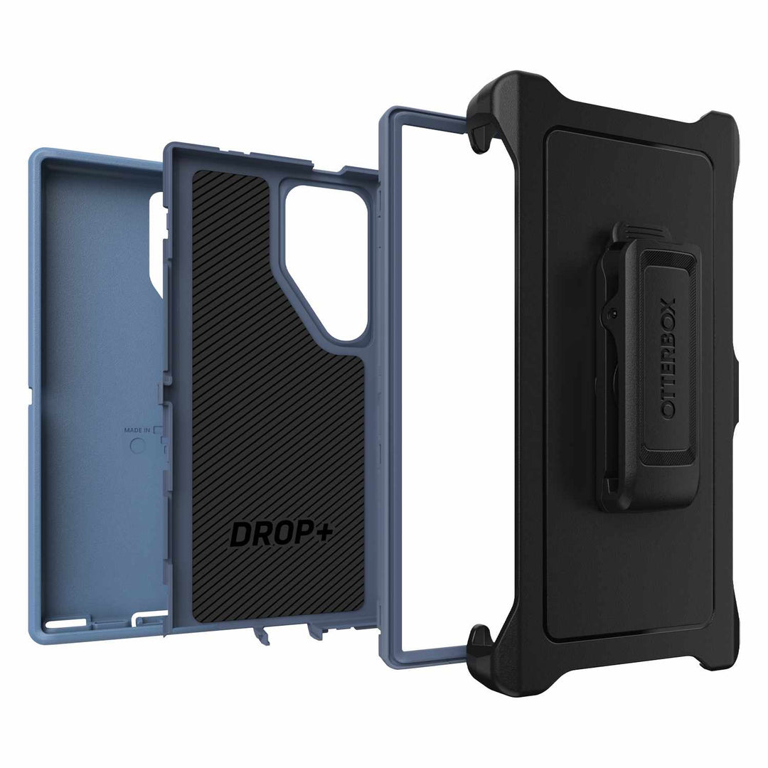 Otterbox | Defender Series Case Samsung Galaxy S24 Ultra - Blue (Baby Blue Jeans) | 77-94491