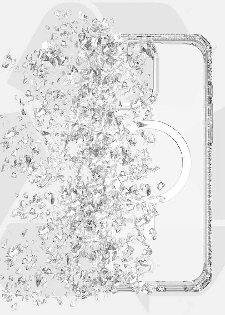 ITSKINS | Hybrid_R MagSafe Case iPhone 16 Pro - Clear | 120-8514