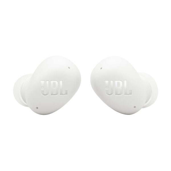 JBL | Vibe Buds 2 Active Noise Cancelling Bluetooth True Wireless Earbuds - White | JBLVBUDS2WHTAM