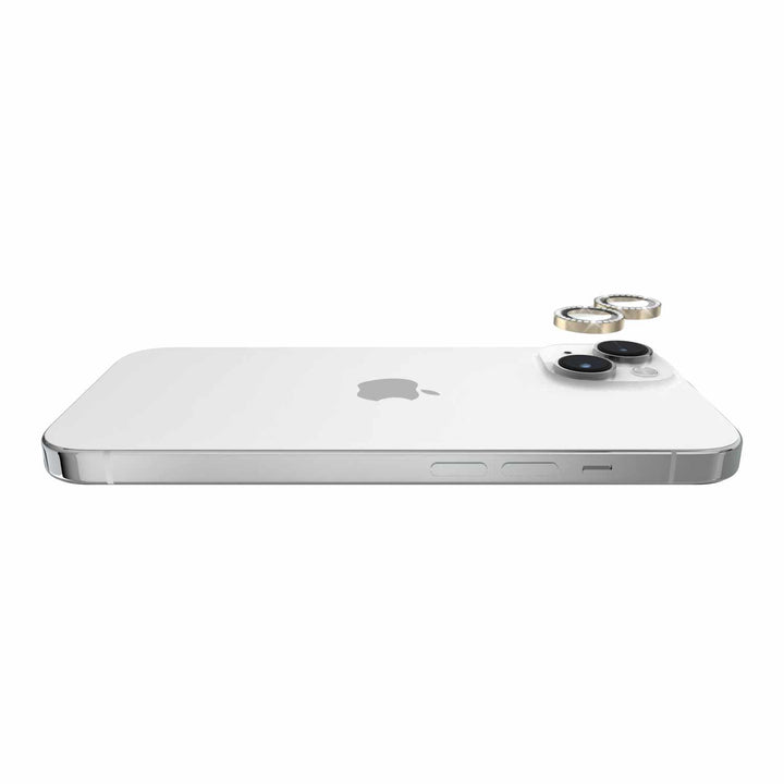 Kate Spade NY | Aluminum Ring Lens Protector - iPhone 15/15 Plus - Set In Stone (Gold) | 118-2740