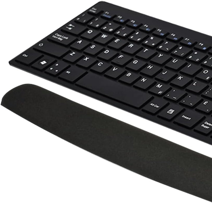 Nu-Tone | Anti-Slip Wrist Rest Pad Black Silicone Dimensions : 17.3 x 2.4 x 0.98 - Black | WS200