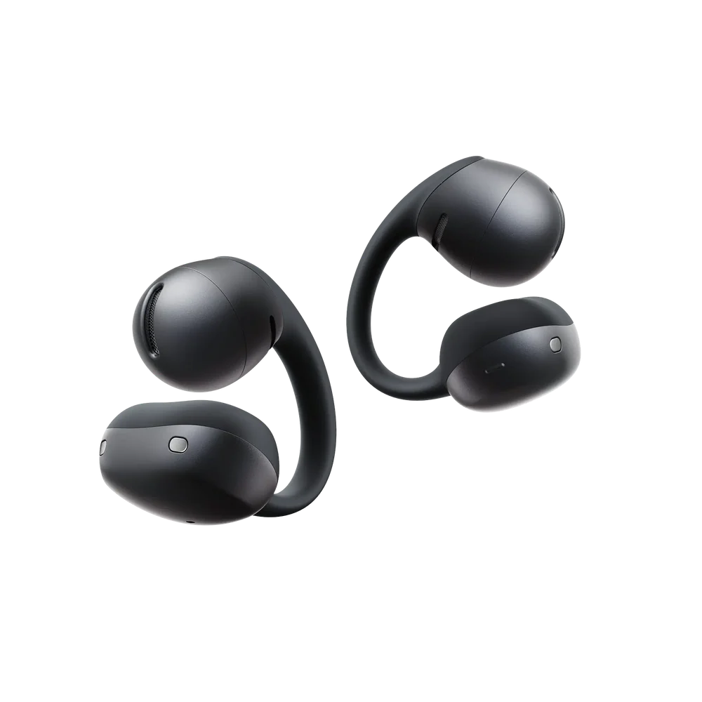 Shokz | OpenDots Air Open-Ear True Wireless Earbuds - Black | E210-ST-BK-CA-326