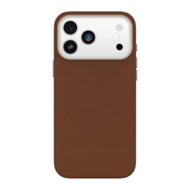OtterBox | Symmetry Cactus Leather iPhone 17 Pro Max w/MagSafe + Camera Control Case - Desert Saddle | 77-99064