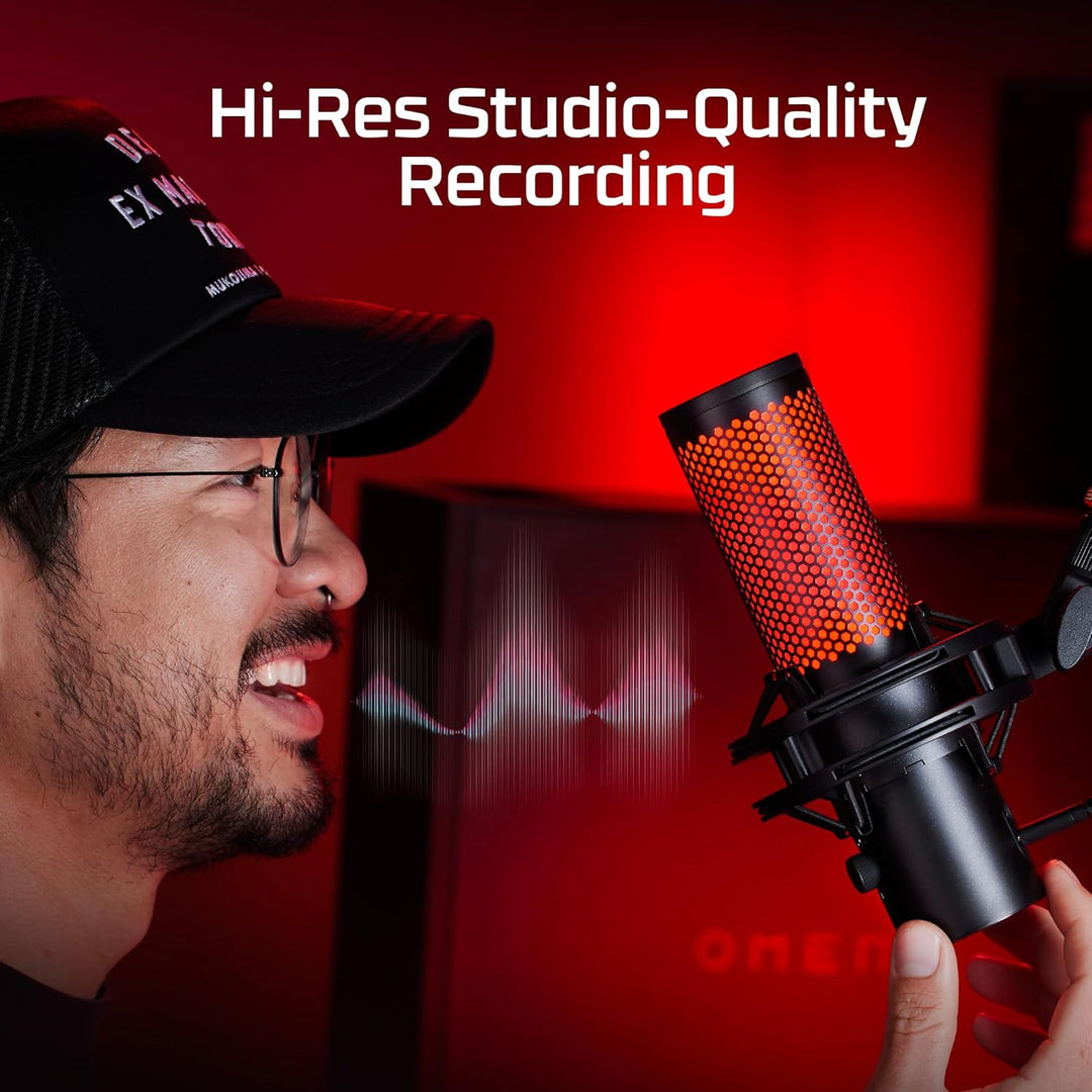 HyperX | QuadCast 2 Microphone Wired - Black | 872V1AA