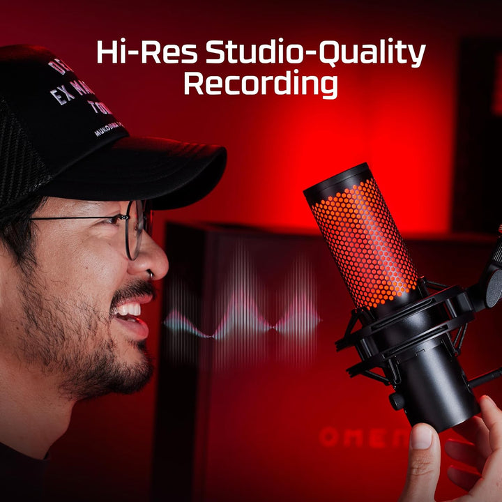 HyperX | QuadCast 2 Microphone Wired - Black | 872V1AA