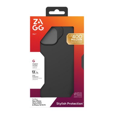 ZAGG | Graphene Crystal Palace Lite Snap Case iPhone 16e / 15 / 14 / 13 - Clear | 15-14114