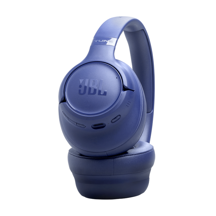 JBL | Tune 730BT Over Ear Bluetooth Headphones - Blue | JBLT730BTBLUAM