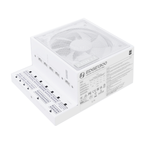 Lian-Li | Power Supply 1300W 80+ PLATINUM Full Modular ATX White Retail - White | EG1300-WHITE