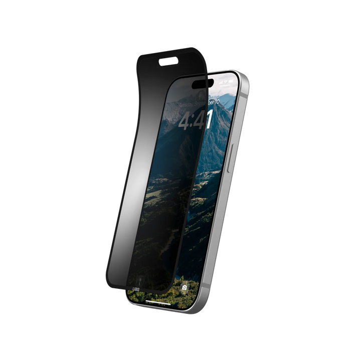 UAG | Removable Privacy Eco Screen Protector iPhone 16 | 118-2814