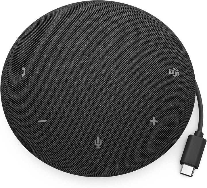 Dell | Pro Wired Speakerphone USB-C Zoom/Microsoft Teams Certified, 4 Omnidirectional Microphones, AI-Based Noise Cancellation Microphones | SP325