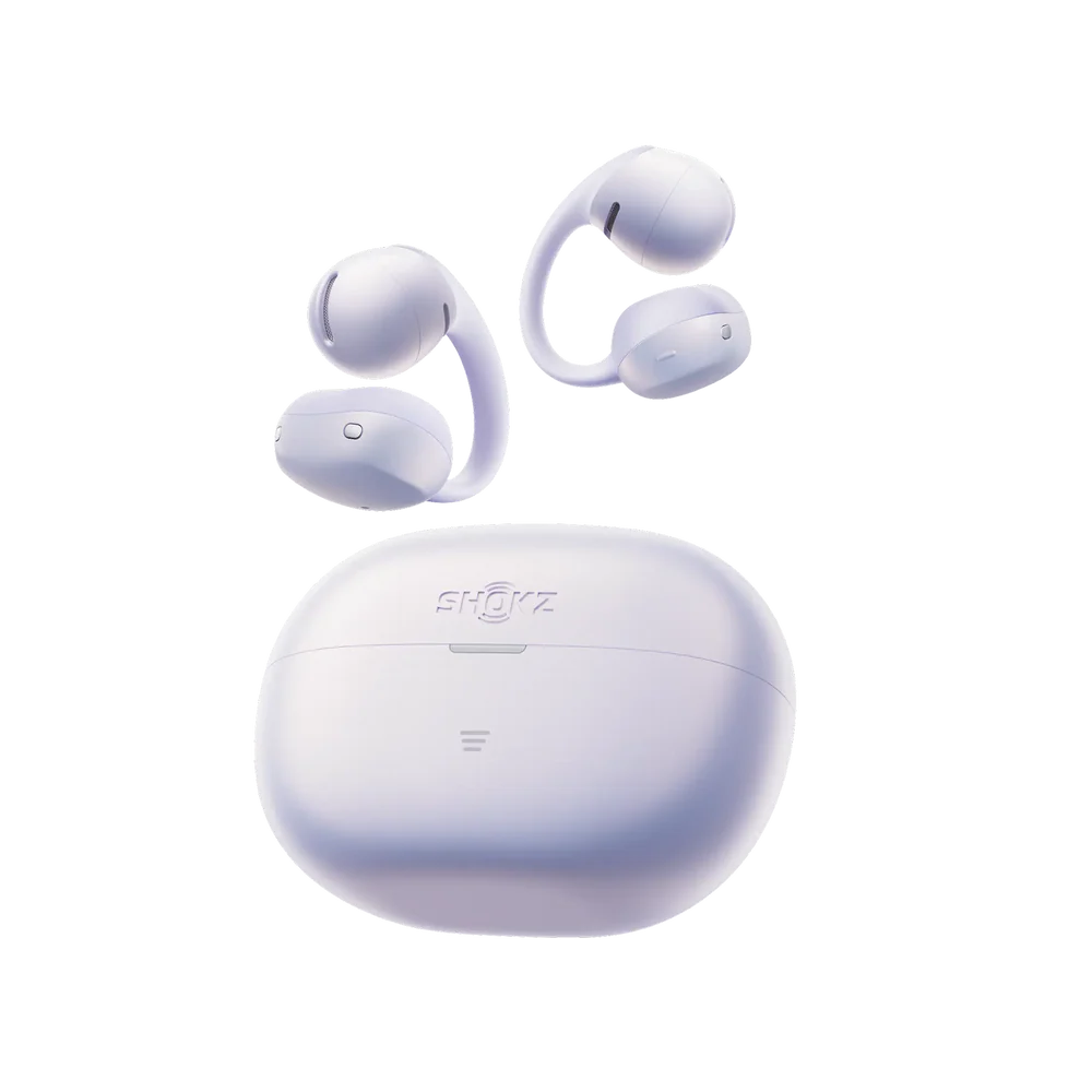 Shokz | OpenDots Air Open-Ear True Wireless Earbuds - Purple | E210-ST-PR-CA-326
