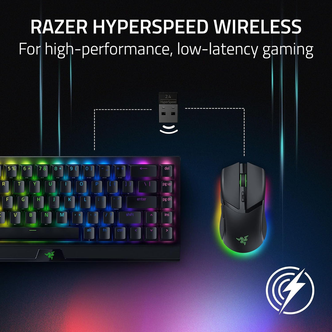 Razer | Cobra Pro Optical Gaming Mouse with Chroma RGB Lighting Wireless - Black | RZ01-04660100-R3U1