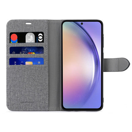 Blu Element | Folio 2 in 1 Wallet Case Samsung Galaxy A35 5G - Gray/Black | 120-8124