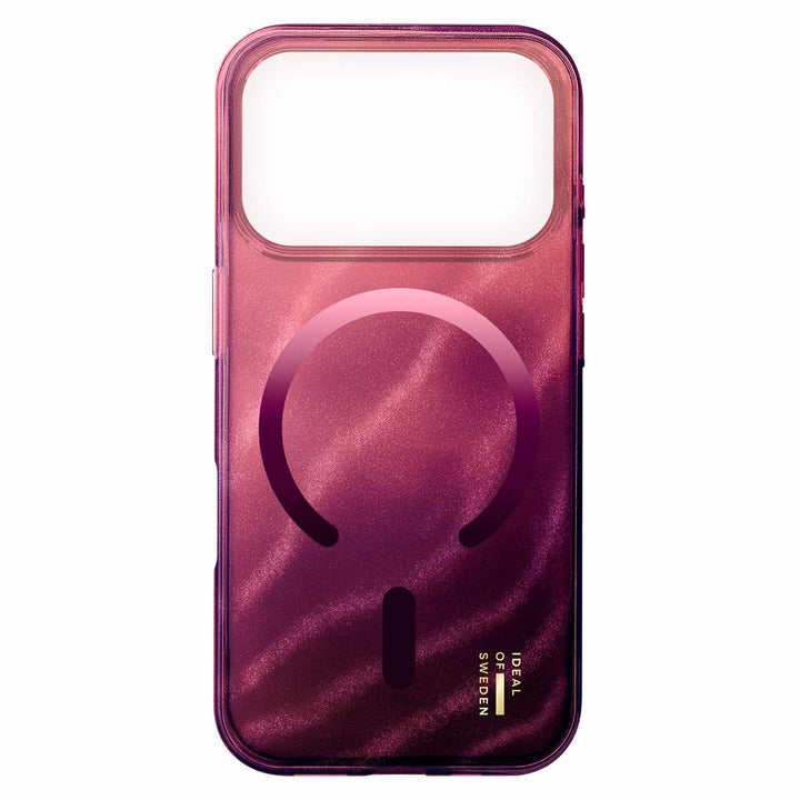 Ideal of Sweden | MagSafe Case Cherry Lacquer for iPhone 17 Pro Max -  Glitter Glow | IDCLCMSB-I2567P-564
