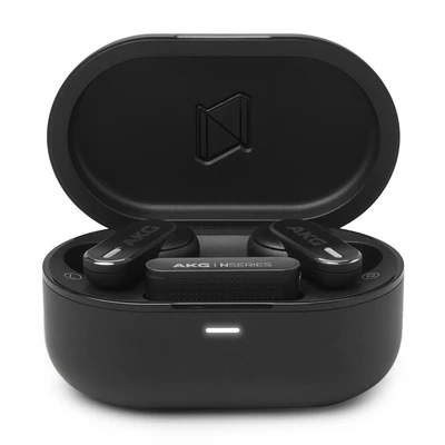 AKG | True Wireless Noise Canceling Earbuds - Black | AKGN5HYBRIDBLKAM