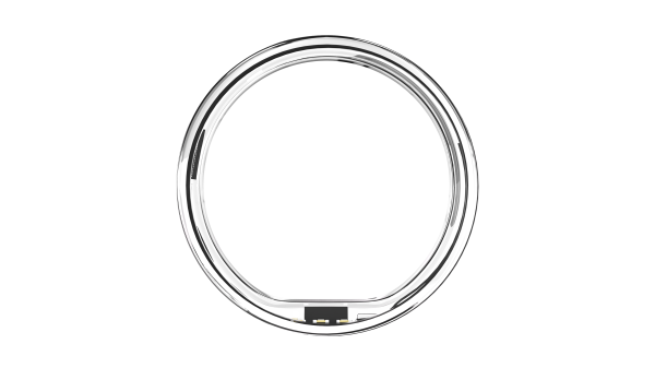 Ultrahuman | Air Ring Size 6 - Space Silver | UHRA-AS-06-ENFR