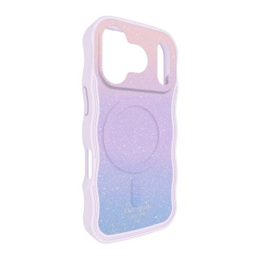 Kate Spade | Wavy MagSafe iPhone 17 Pro Case - Opal Glitter | KS057330