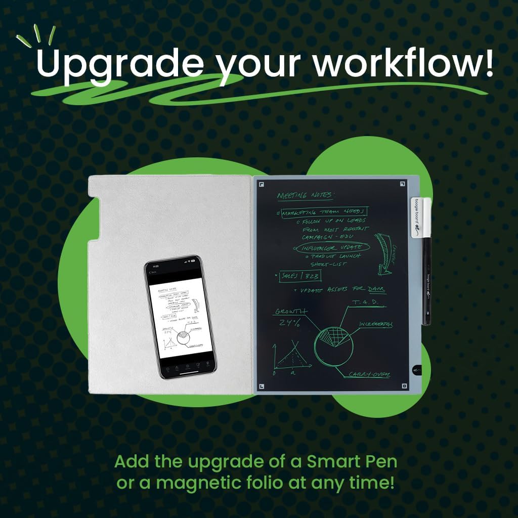 Boogie Board | Blackboard 2.0 Smart Scan Reusable Notebook | BD20160001