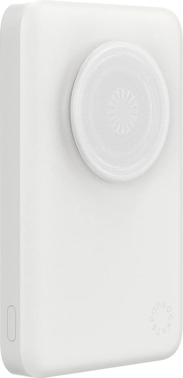 PopSockets | MagSafe Power Pack Charger 5000 mAh - White/Clear | 109-1599