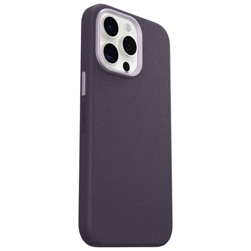 Otterbox | Symmetry Protective Cactus Leather Case for iPhone 15 Pro - Plum Luxe | 120-8182