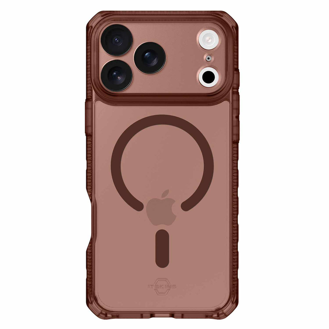 ITSKINS | Hybrid_R Frost MagSafe Case iPhone 17 Pro - Mocha | AP7XHMFRTMOCC