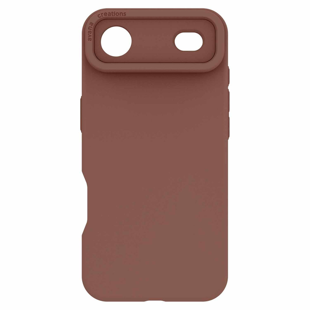Avana | Velvet MagSafe Case iPhone 17 Air - Mocha | AP7RAVSIKMOCC
