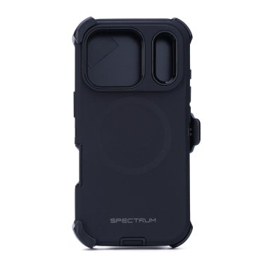 SPECTRUM | Prime iPhone 18 Pro/17 Pro + Holster Case w/Magnets - Black | 18PROPRIME