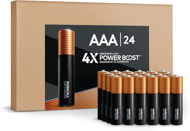 Duracell | Coppertop AA Batteries with Power Boost Ingredients 16 Count Pack of 1 | Optimum AAA-24/8pk